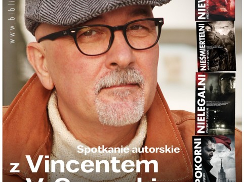 Tydzień Bibliotek 2019 Spotkanie autorskie z Vincentem V. Severskim